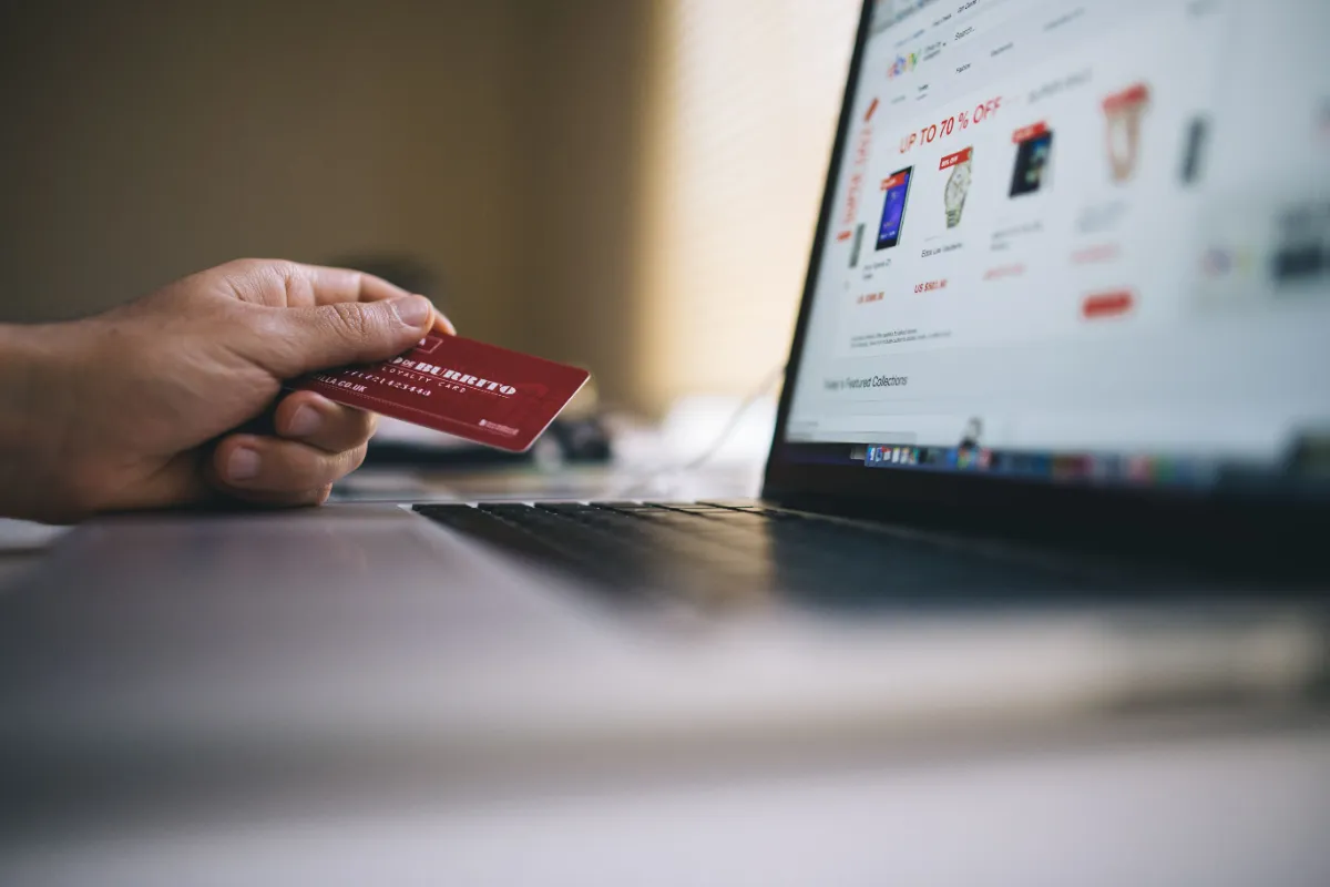 A shopper reviewing a promo code field on an online checkout page
